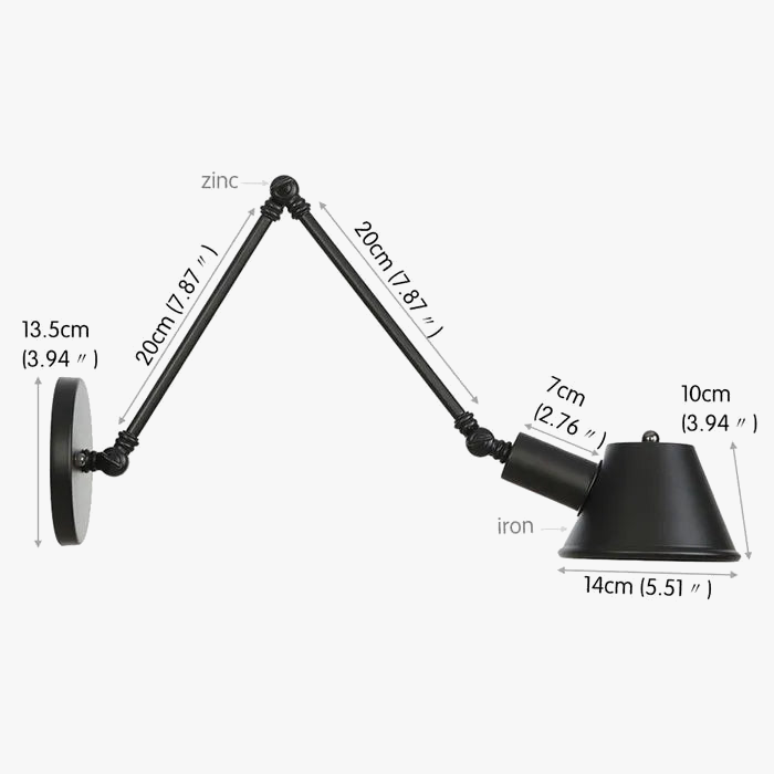lampe tulipe miroir nuage led pour lecture tv et décoration