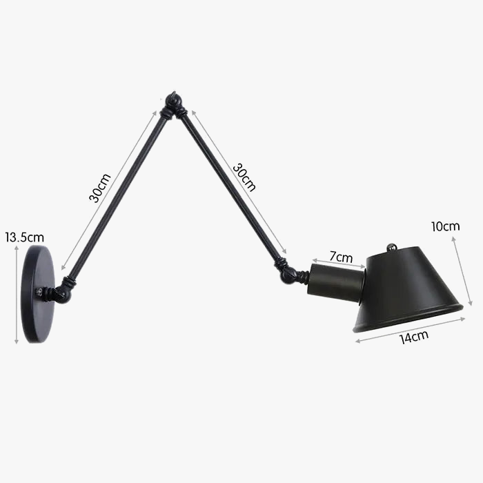 lampe tulipe miroir nuage led pour lecture tv et décoration