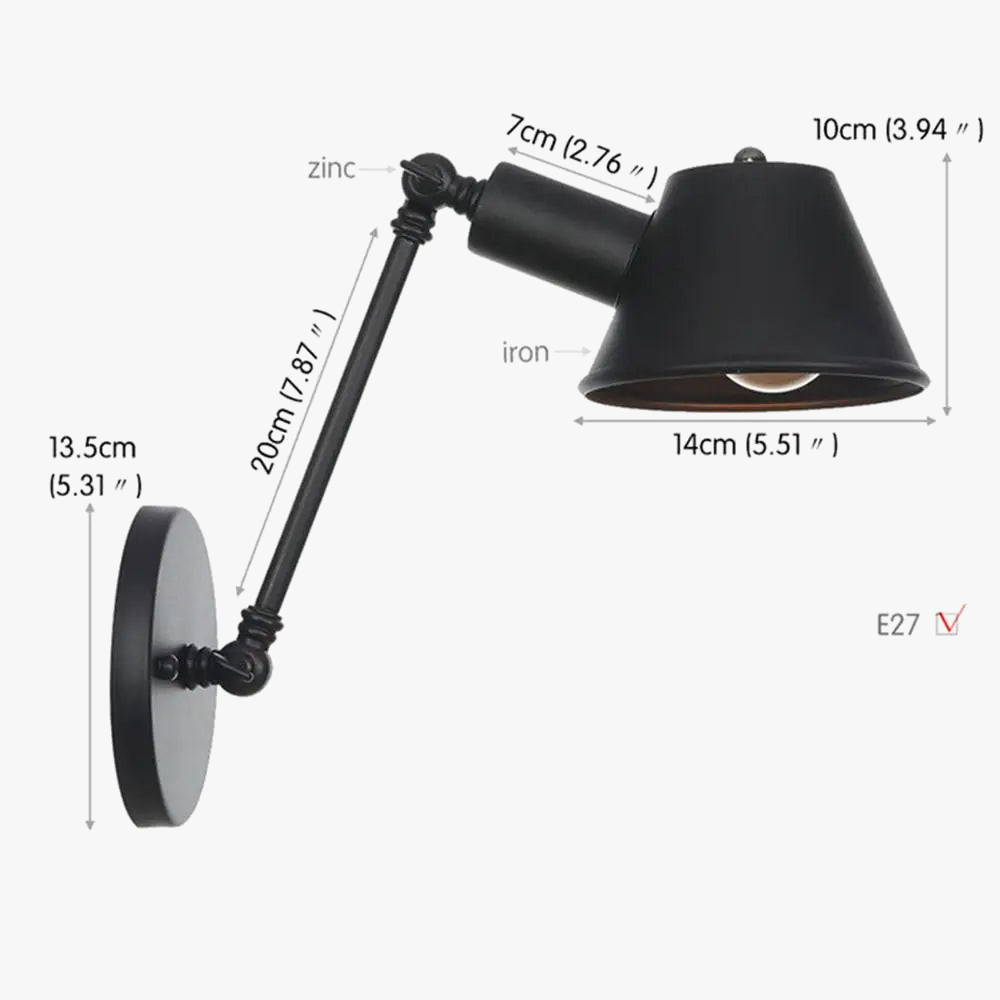 lampe tulipe miroir nuage led pour lecture tv et décoration