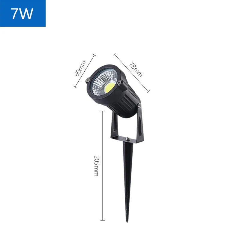 lampes de jardin led étanches pour éclairage extérieur
