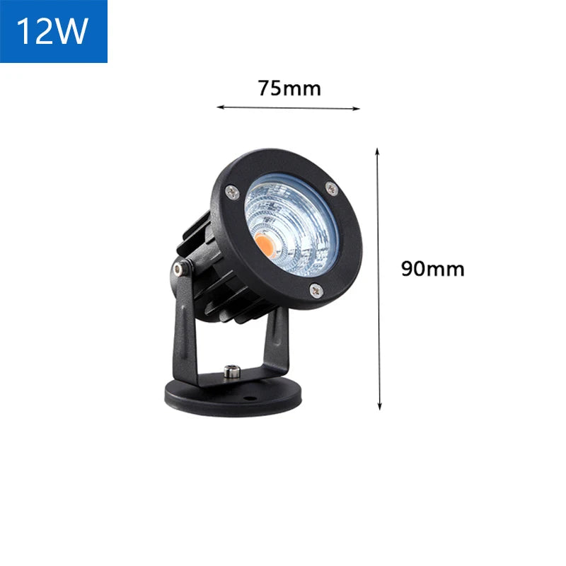 lampes de jardin led étanches pour éclairage extérieur