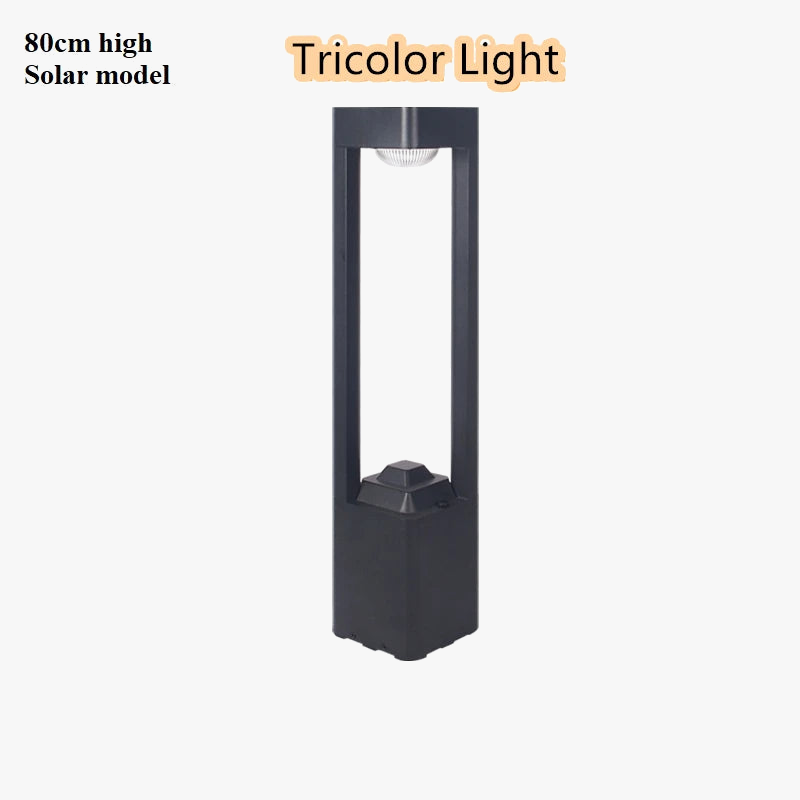 lampes de pelouse à led étanches modernes pour extérieur jardin et cour