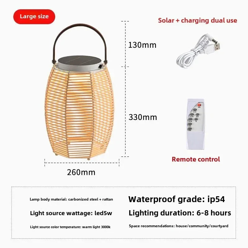 lampes extérieures solaires modernes pour jardins et cour