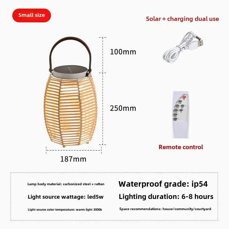 lampes extérieures solaires modernes pour jardins et cour