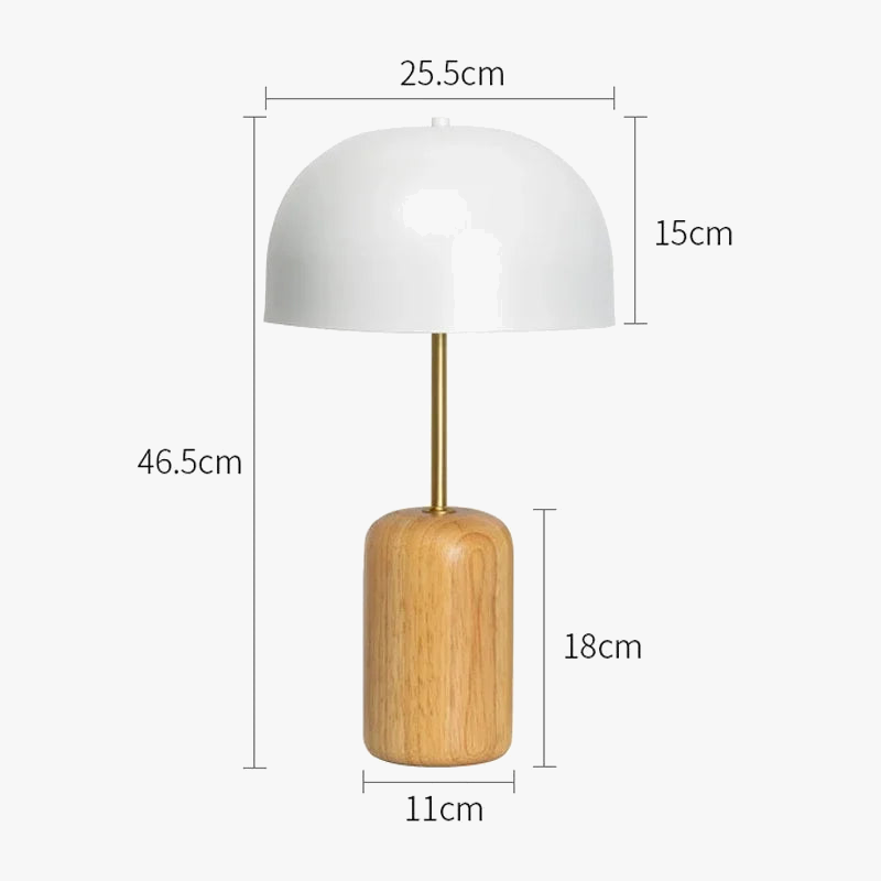 lampes nordiques en bois pour bureau et lecture décoratives