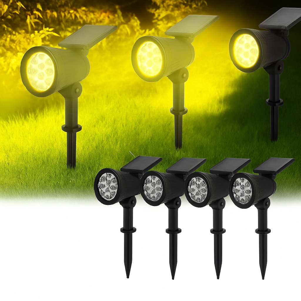 lampe solaire extérieure avec détecteur de mouvement et étanchéité