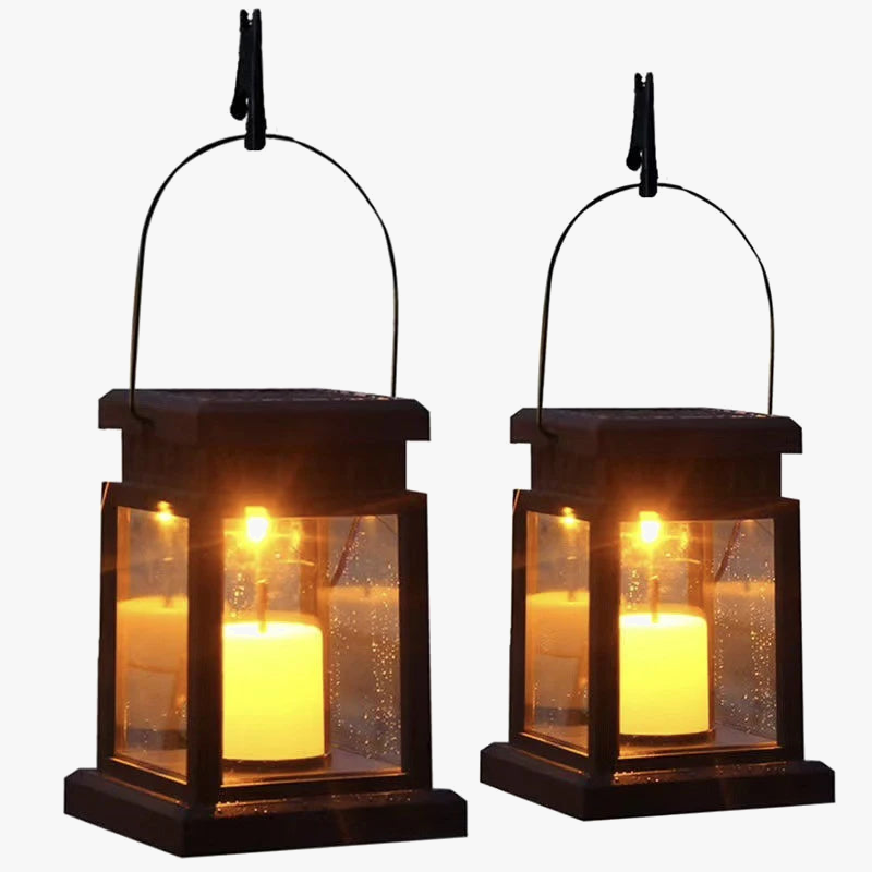 lampes solaires extérieures lanternes décoratives pour jardin et balcon