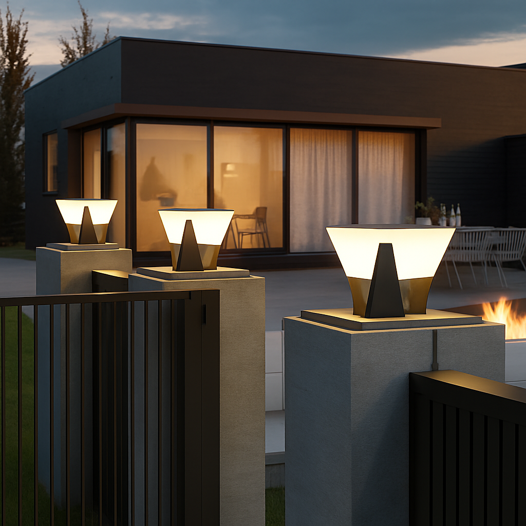 lampes solaires à led pour jardin et décoration extérieure