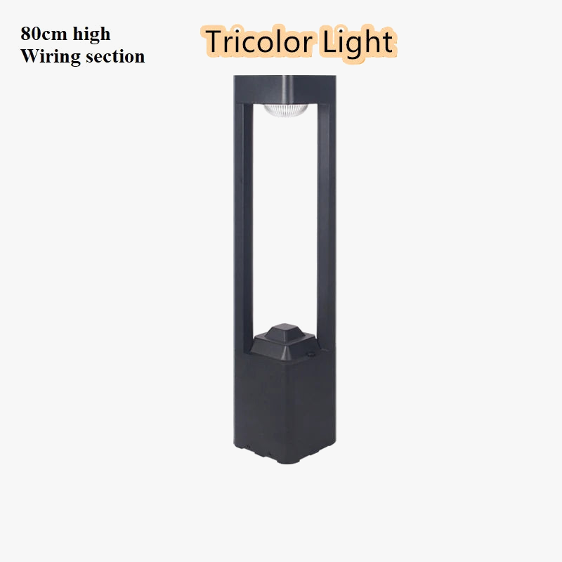 lampes solaires modernes en aluminium pour extérieur étanche éclairage jardin