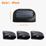 lampes solaires étanches pour éclairage extérieur crépuscule à aube