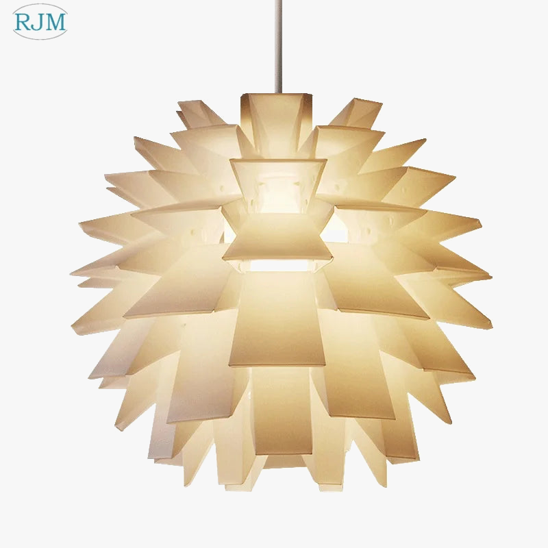 lampes suspendues design nordique moderne en forme de noix de pin