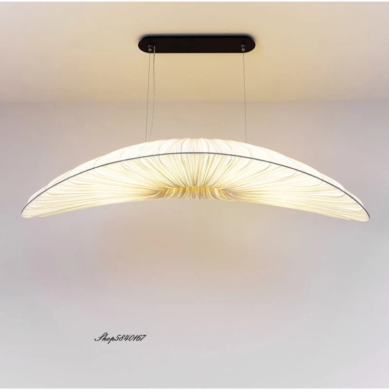 Lustre en tissu marin de luxe style voilier