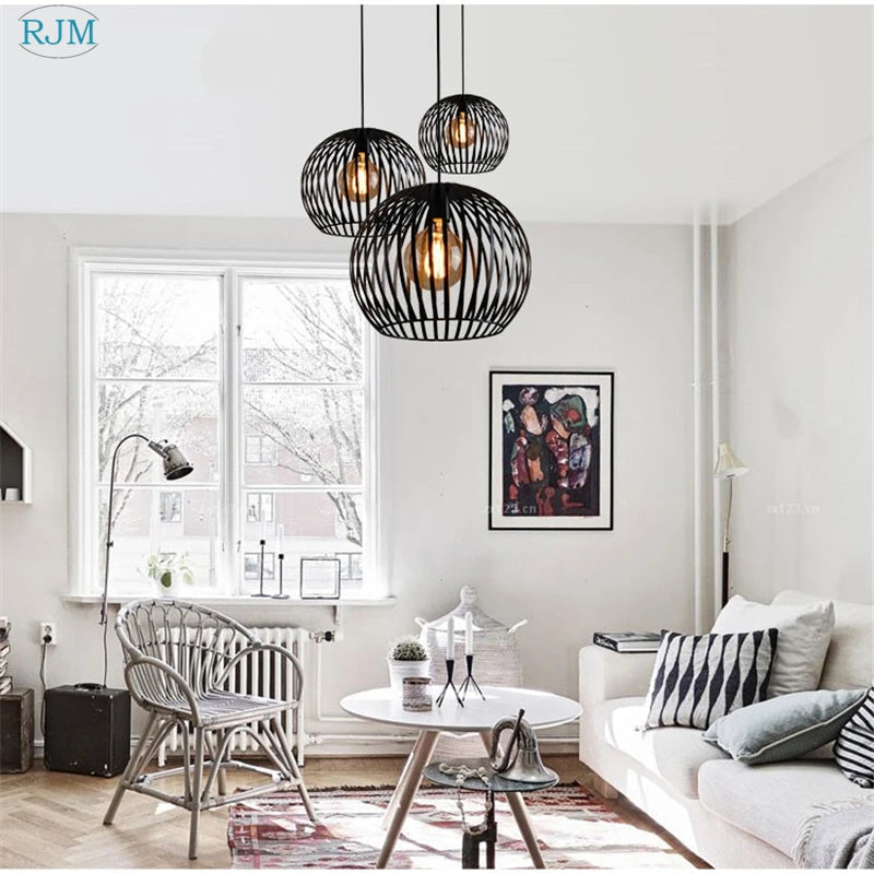 lampes suspendues industrielles vintage nordiques pour bars et restaurants
