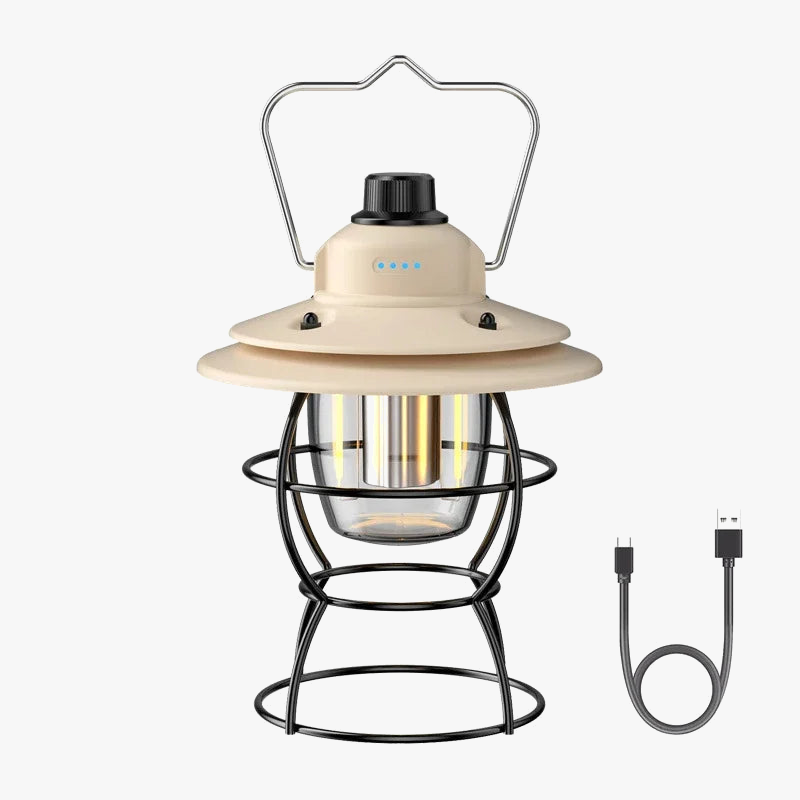 lanterne de camping vintage étanche pour randonnée et pêche
