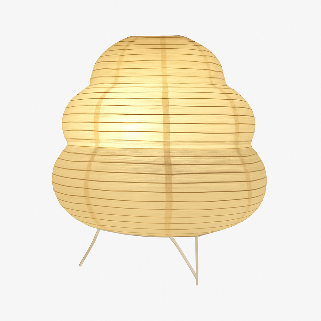 Lanterne en papier nordique lampe de Table Style japonais moderne salon bureau chambre chevet LED éclairage de nuit décor