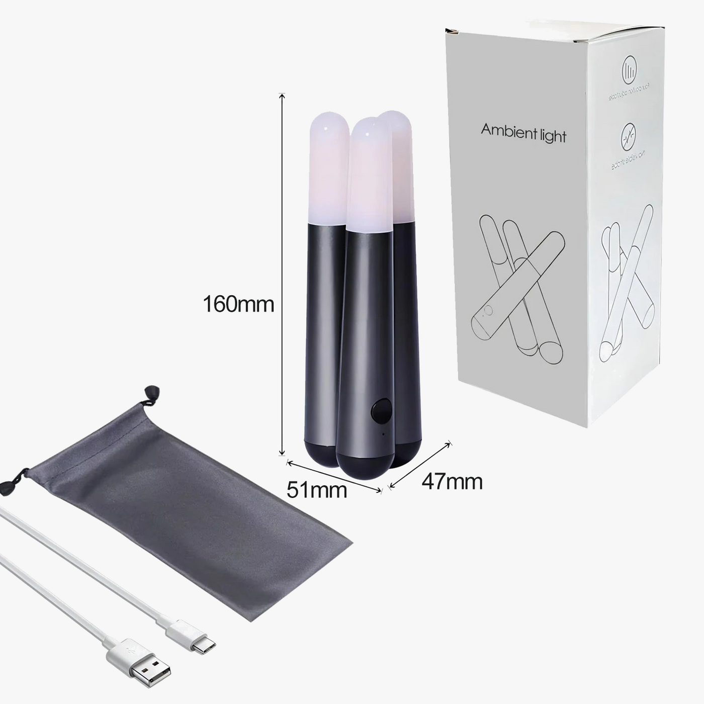 Lanterne LED Rechargeable par USB