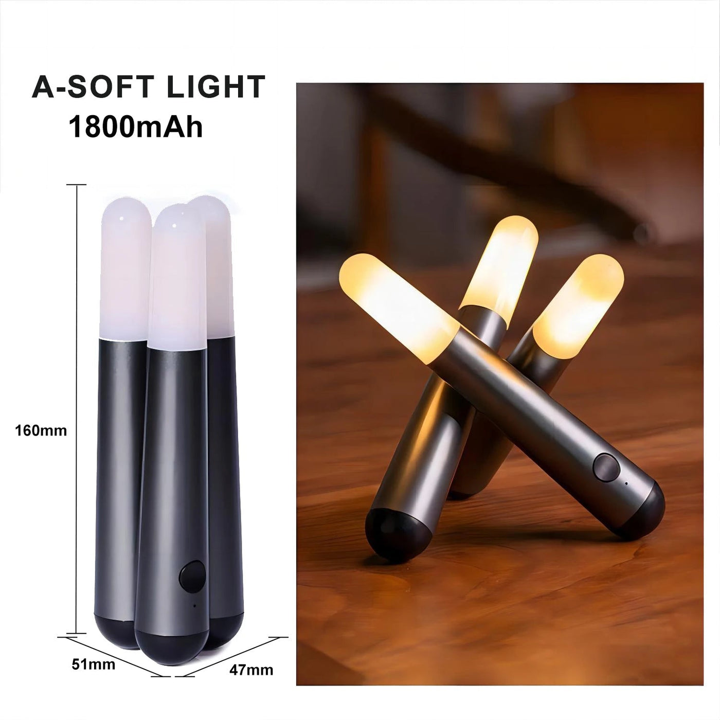 Lanterne LED Rechargeable par USB