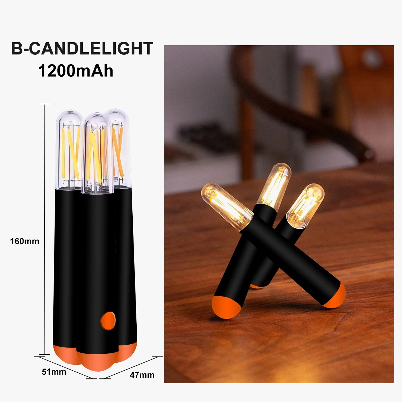 Lanterne LED Rechargeable par USB