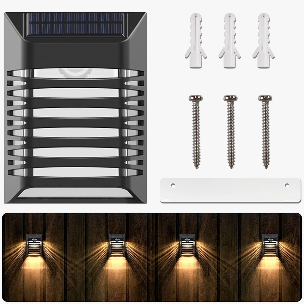 lanterne solaire rétro étanche pour jardin et terrasse
