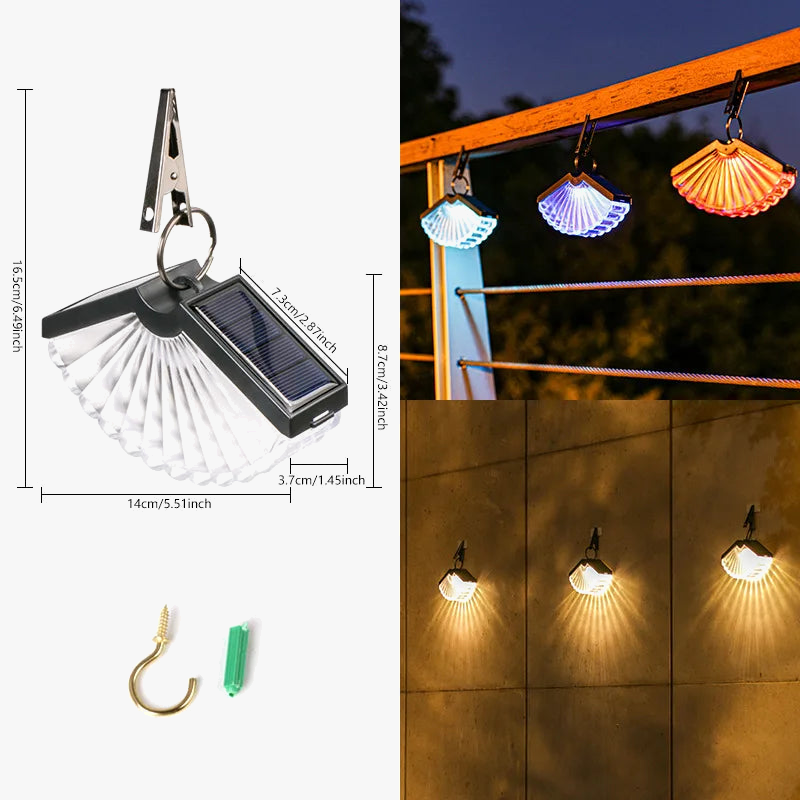 lanterne suspendue solaire pliable pour décoration extérieure et Noël