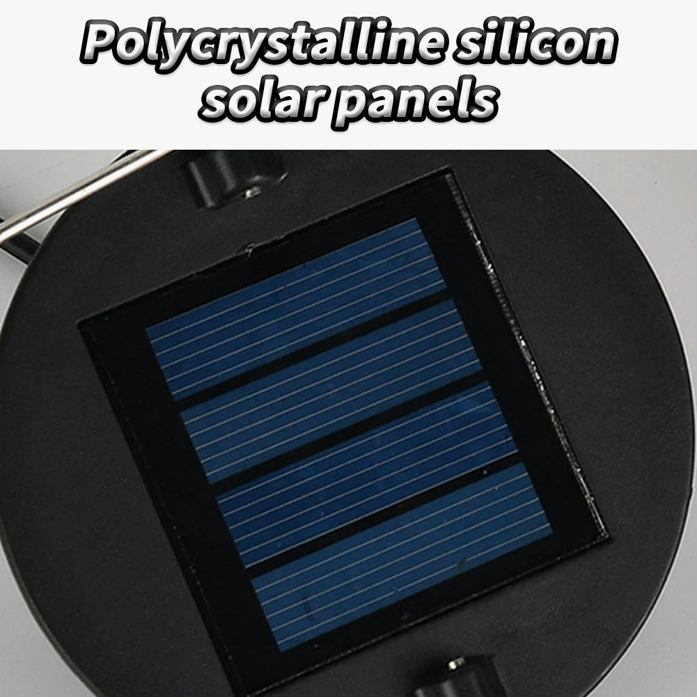 lanternes solaires suspendues décoratives en fer étanche