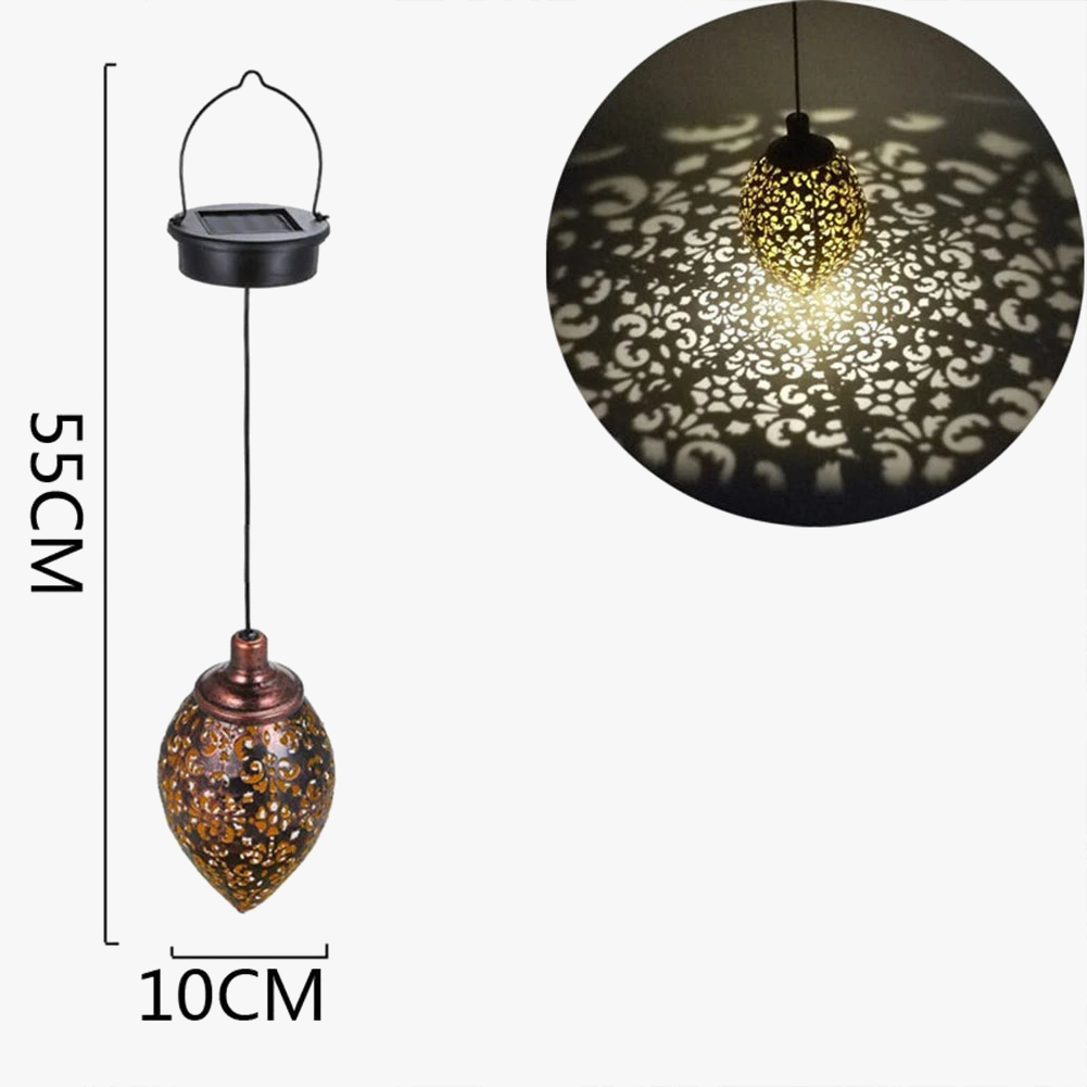 lanternes solaires étanches décoratives pour jardin et patio