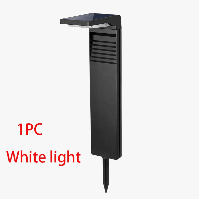 Le jardin solaire allume l'extérieur étanche lumière LED décoration voie paysage borne solaire pelouse lumières pour cour passerelle 2200mAh