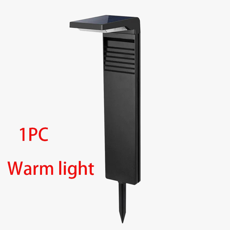 Le jardin solaire allume l'extérieur étanche lumière LED décoration voie paysage borne solaire pelouse lumières pour cour passerelle 2200mAh