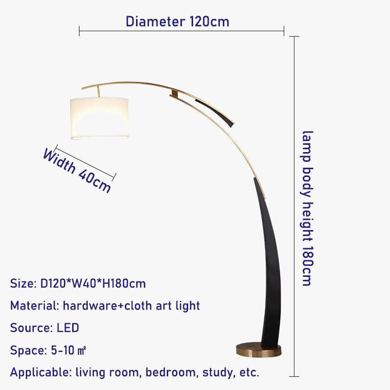 Le 	 lampadaire de pêche wLED est utilisé pour le bureau