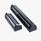 LED Applique murale solaire batterie au Lithium 3.7V 2200mAh IP65 étanche extérieure moderne minimalisme Style lampe porche jardin lumières