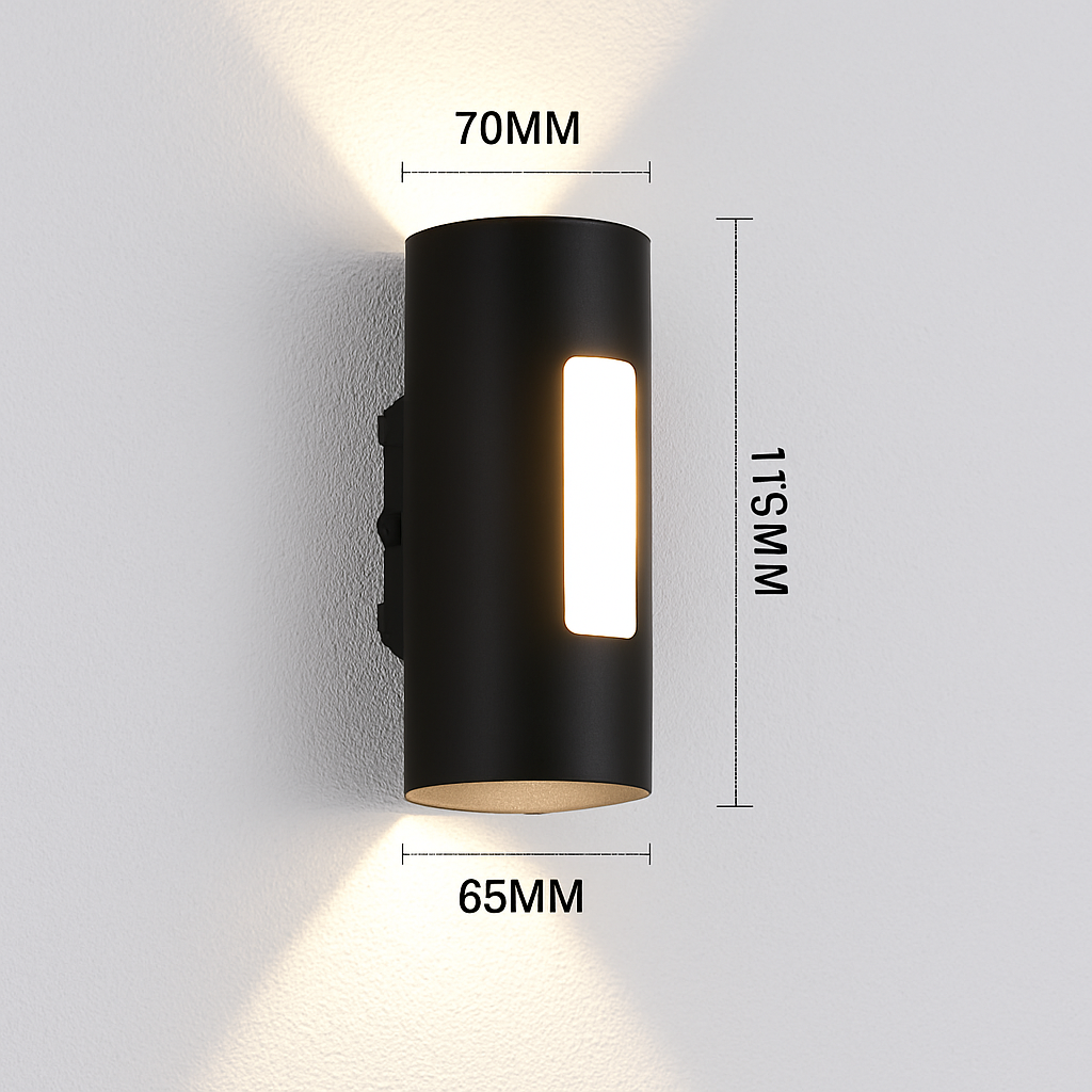 LED appliques extérieures E27 étanche porche lumière 12W AC85-265V couloir allée applique murale pour jardin cour balcon lampes