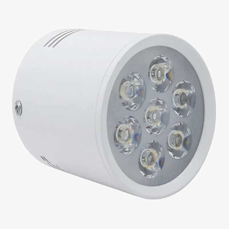 led dimmable anti-éblouissement monté en surface pour éclairage domestique
