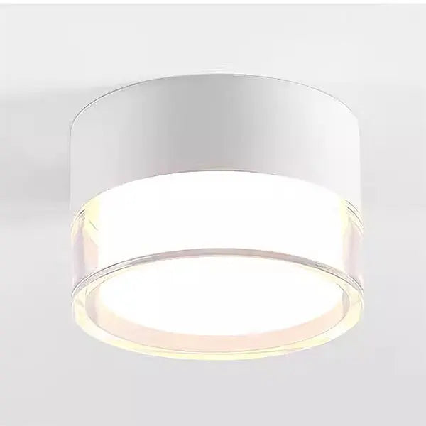 Spot LED Downlight monté en Surface plafonnier nordique 9W 12W 15W 18W spot lumineux circulaire 5W 7W 24W éclairage de salon