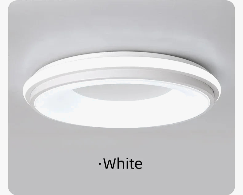 LED Nordique Macaron Plafonnier Moderne Créatif Couleur Circulaire Luminaire Chambre Chambre D'enfant Salon Lampe À La Maison