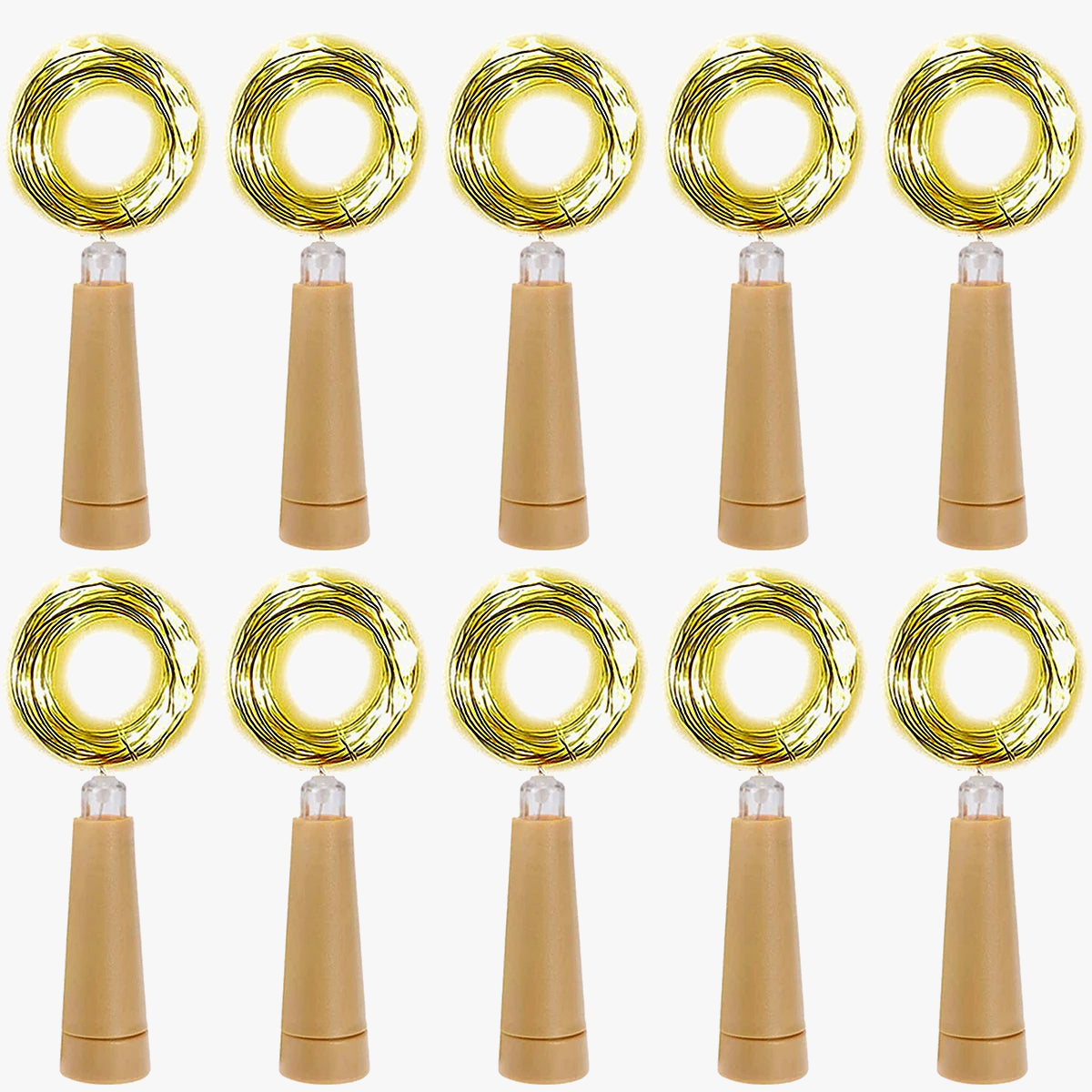 lot de 10 guirlandes lumineuses led pour décorations festives