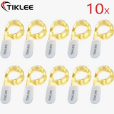 lot de 10 guirlandes lumineuses à led pour décorations festives et romantiques