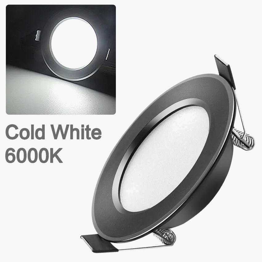 lot de 10 spots led encastrables imperméables pour éclairage intérieur