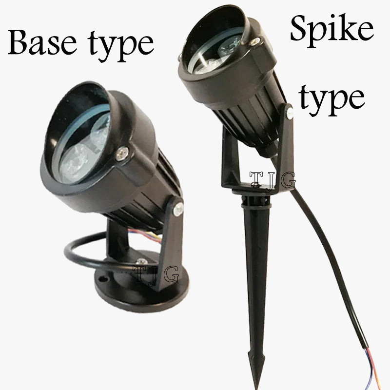 lot de 4 lampes de jardin à led pour éclairage extérieur