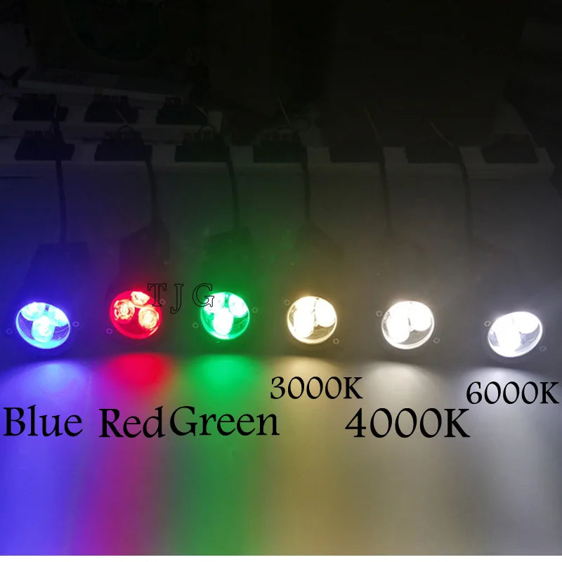 lot de 4 lampes de jardin à led pour éclairage extérieur