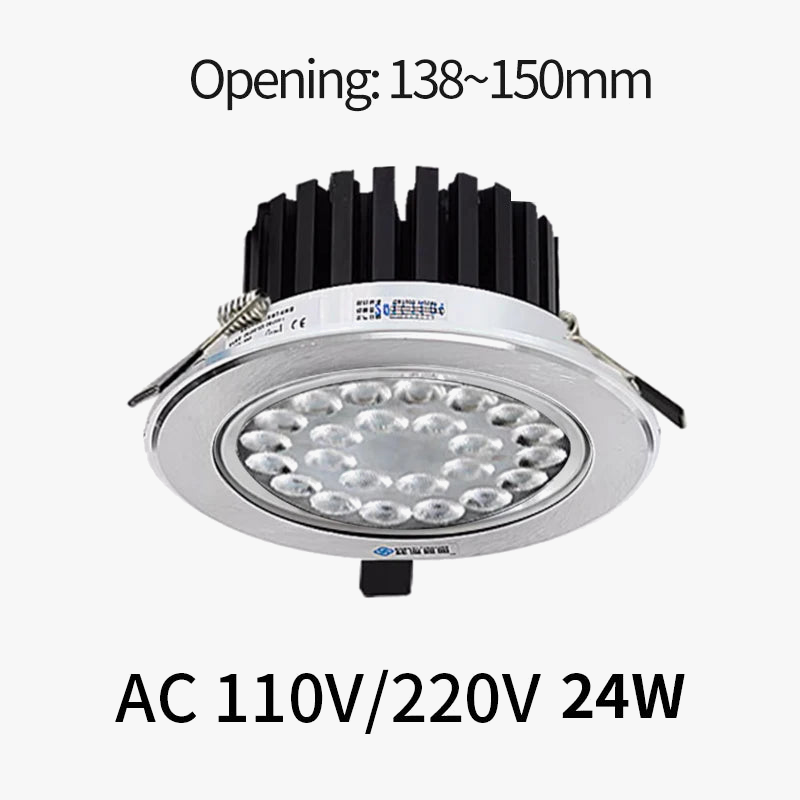 lot de 6 ou 12 spots led encastrables à intensité variable lumineux