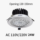 lot de 6 ou 12 spots led encastrables à intensité variable lumineux