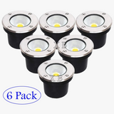 lot de 6 spots led étanches pour extérieur jardin et allée