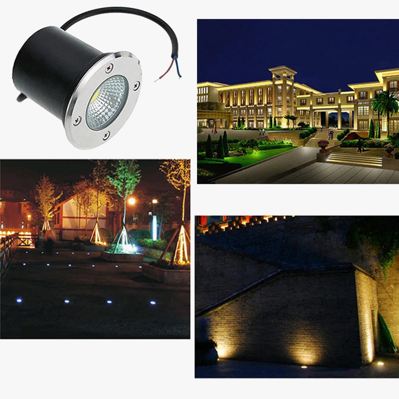 lot de 6 spots led étanches pour extérieur jardin et allée