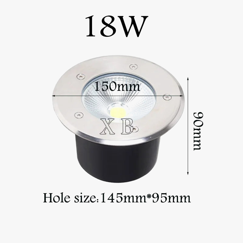 lot de 6 spots led étanches pour extérieur jardin et allée