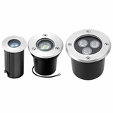 lot de 8 spots led encastrables pour éclairage extérieur jardin et sentier
