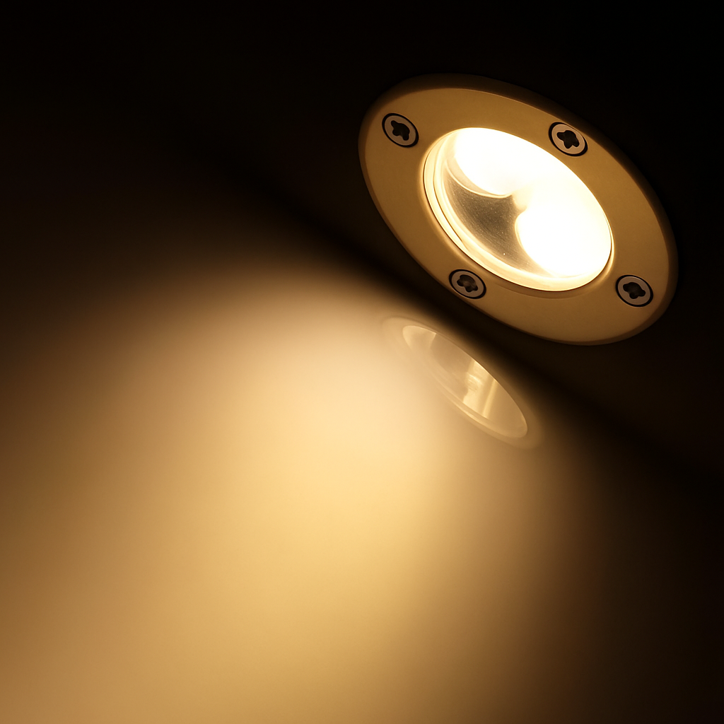 lot de 8 spots led encastrables pour éclairage extérieur jardin et sentier