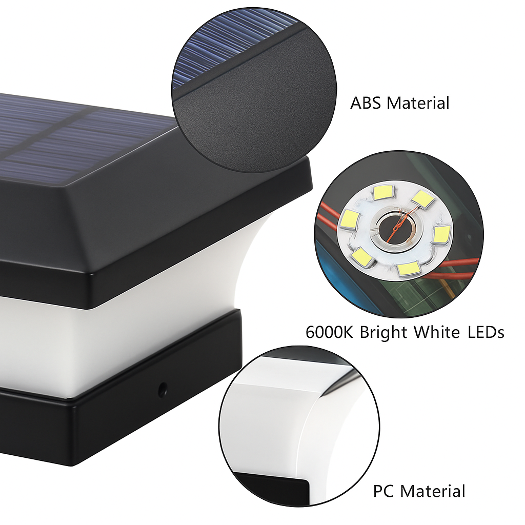 lot de lampes solaires d'extérieur à led étanches pour décoration jardin