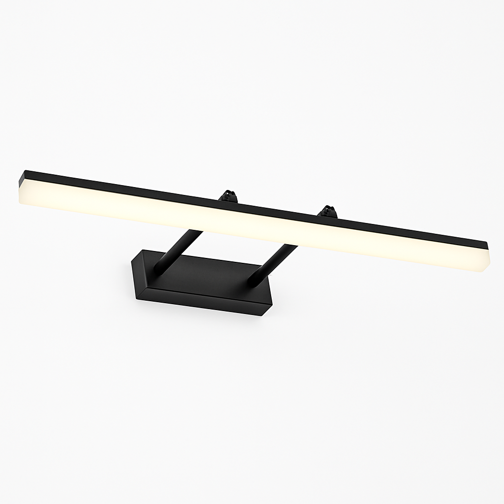 lumière de vanité led rétractable pour maquillage et miroir