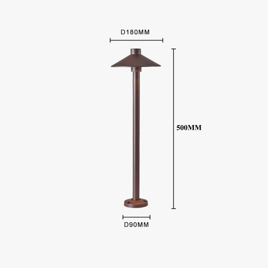 lumière extérieure LED étanche pour jardin et pelouse