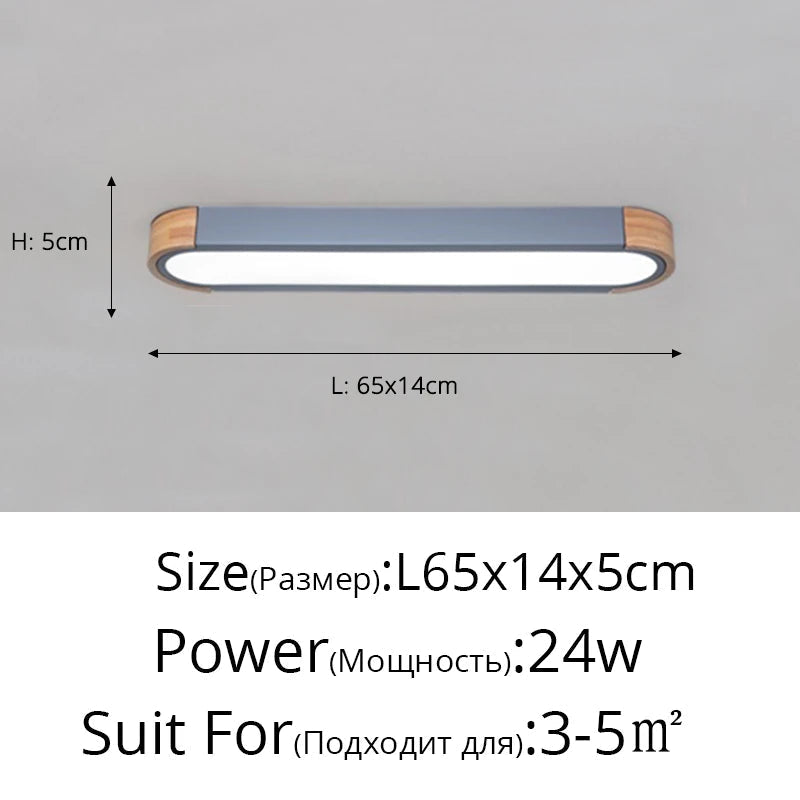 lumière led en bois style industriel pour extérieur nordique